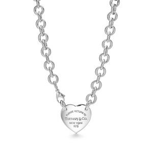 Heart Tag Choker Necklace